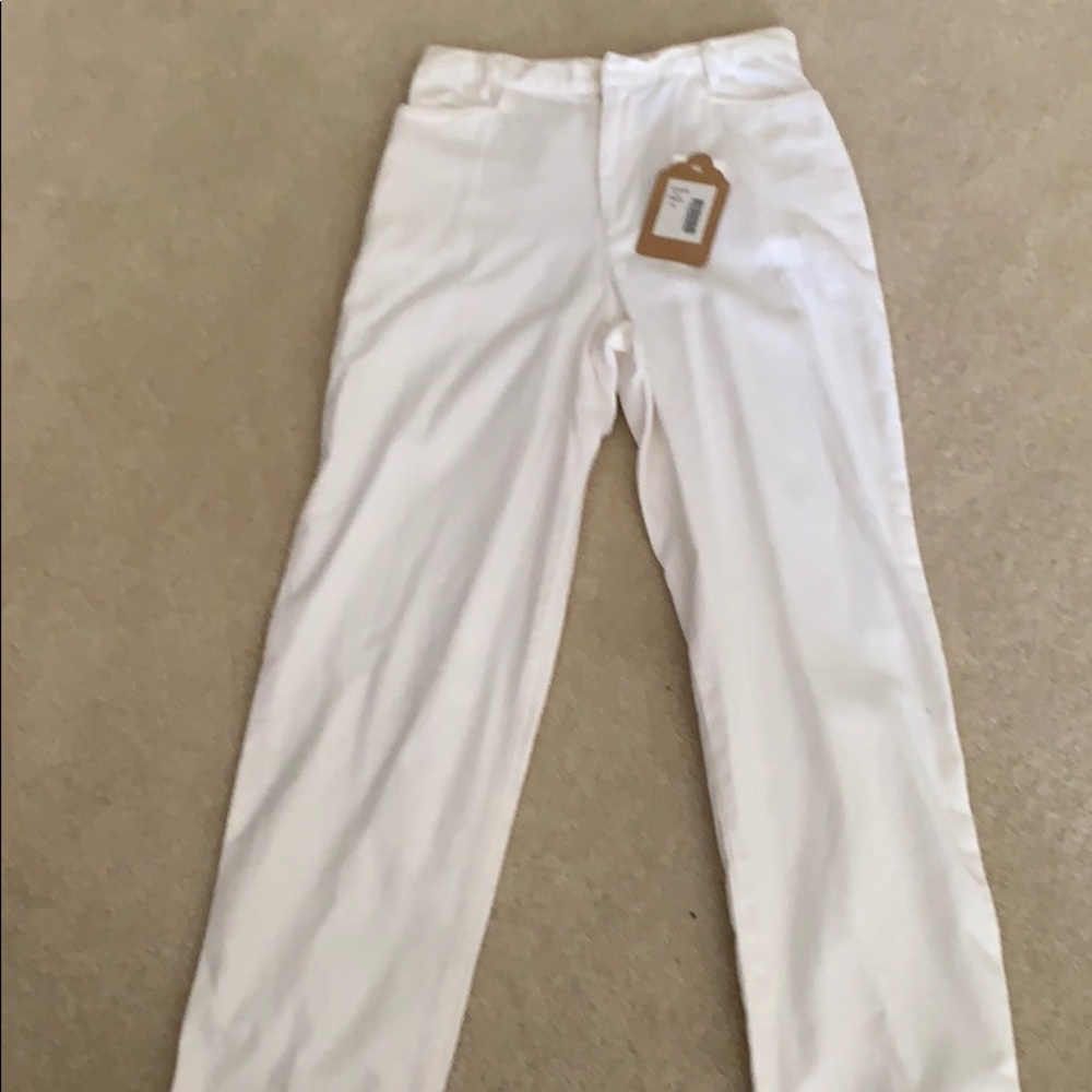 Girls white pants